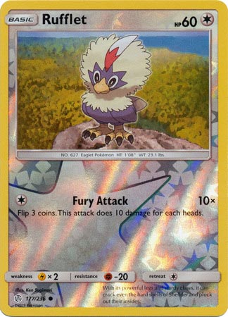 Rufflet - Reverse Foil (Pokemon Sun & Moon: Cosmic Eclipse)