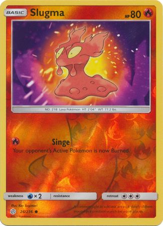 Slugma - Reverse Foil (Pokemon Sun & Moon: Cosmic Eclipse)
