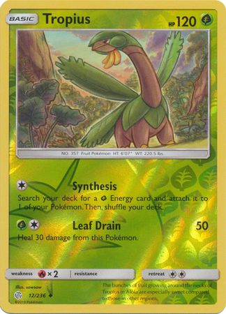 Tropius - Reverse Foil (Pokemon Sun & Moon: Cosmic Eclipse)