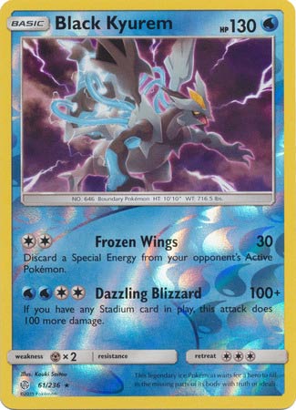 Black Kyurem - Reverse Foil (Pokemon Sun & Moon: Cosmic Eclipse)