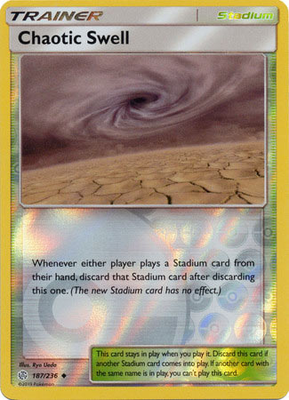 Chaotic Swell - Reverse Foil (Pokemon Sun & Moon: Cosmic Eclipse)