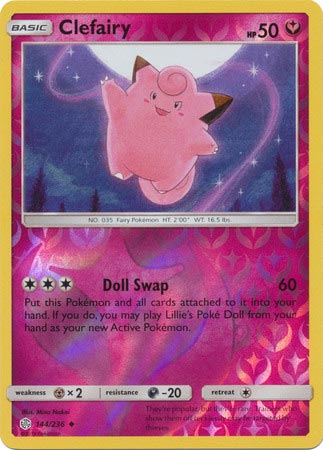 Clefairy - Reverse Foil (Pokemon Sun & Moon: Cosmic Eclipse)