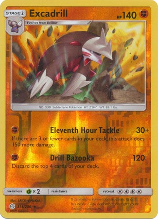 Excadrill - Reverse Foil (Pokemon Sun & Moon: Cosmic Eclipse)
