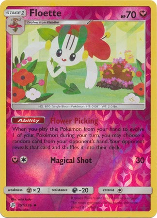 Floette - Reverse Foil (Pokemon Sun & Moon: Cosmic Eclipse)