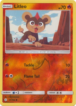 Litleo - Reverse Foil (Pokemon Sun & Moon: Cosmic Eclipse)