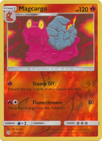 Magcargo - Reverse Foil (Pokemon Sun & Moon: Cosmic Eclipse)