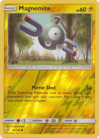Magnemite - Reverse Foil (Pokemon Sun & Moon: Cosmic Eclipse)