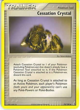 Cessation Crystal  (EX Crystal Guardians Nintendo)
