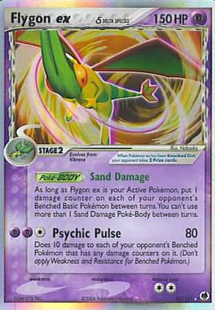 Flygon ex (Delta Species) (EX Dragon Frontiers)