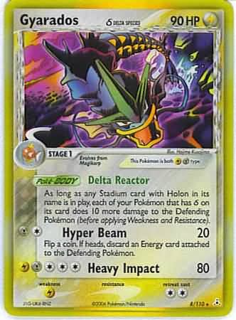 Gyarados (Delta Species) ( EX Holon Phantoms Nintendo)