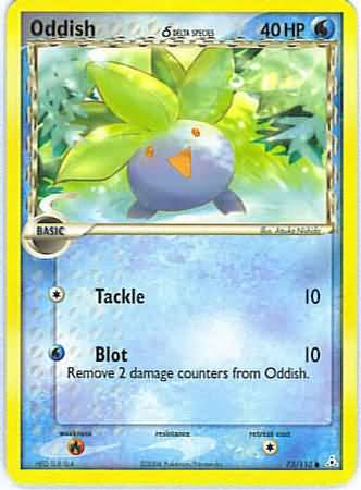 Oddish (Delta Species) (EX Holon Phantoms Nintendo)