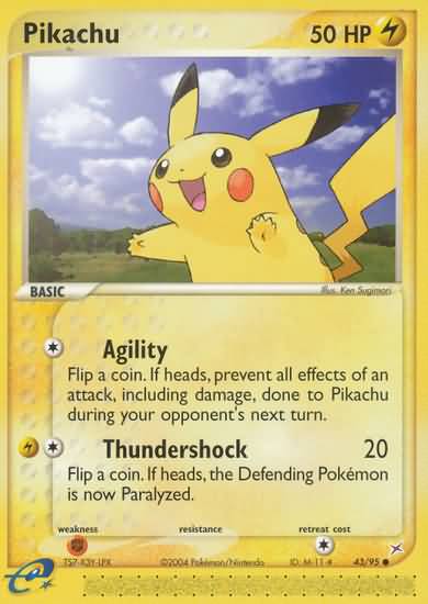 Pikachu (EX Team Aqua Vs Team Magma Nintendo)