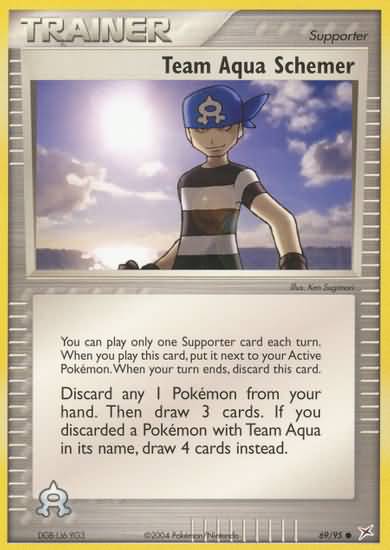 Team Aqua Schemer  (EX Team Aqua Vs Team Magma Nintendo)