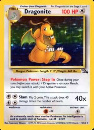 Dragonite (Fossil WoTC)