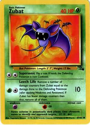 Zubat (Fossil WoTC)
