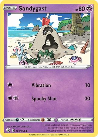 Sandygast (Pokemon Sword & Shield: Fusion Strike)