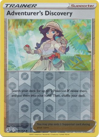 Adventurer's Discovery - Reverse Foil (Pokemon Sword & Shield: Fusion Strike)