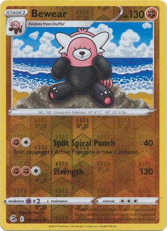 Bewear - Reverse Foil (Pokemon Sword & Shield: Fusion Strike)