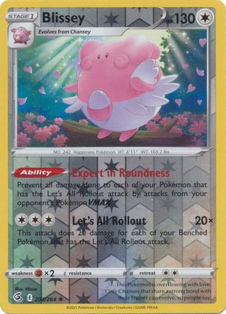 Blissey - Reverse Foil (Pokemon Sword & Shield: Fusion Strike)