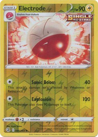 Electrode - Reverse Foil (Pokemon Sword & Shield: Fusion Strike)