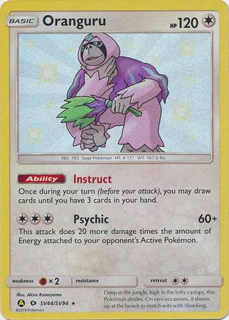 Oranguru (Pokemon Hidden Fates)