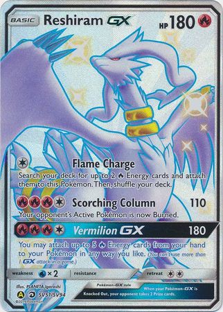 Reshiram GX (Pokemon Hidden Fates)