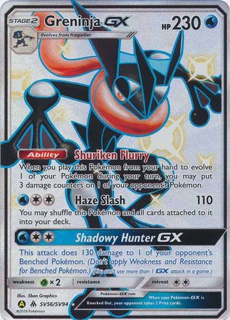 Greninja GX (Pokemon Hidden Fates)