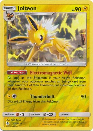 Jolteon - Reverse Foil (Pokemon Hidden Fates)