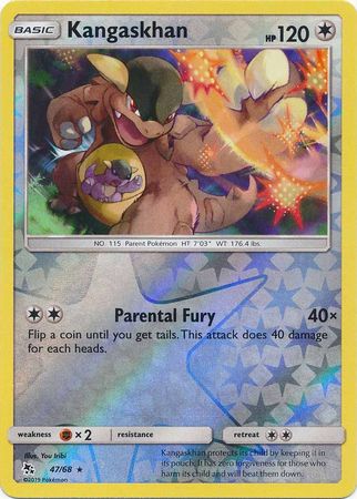 Kangaskhan - Reverse Foil (Pokemon Hidden Fates)