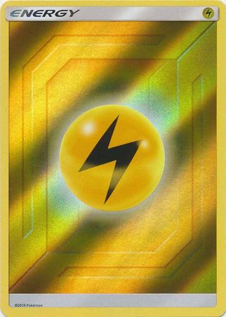 Lightning Energy - Reverse Foil (Pokemon Hidden Fates)