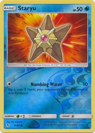 Staryu - Reverse Foil (Pokemon Hidden Fates)
