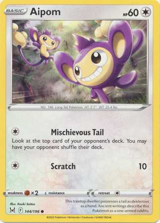 Aipom (Pokemon Sword & Shield: Lost Origin)