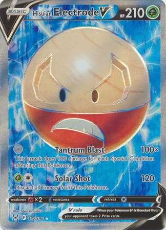 Hisuian Electrode V (Pokemon Sword & Shield: Lost Origin)