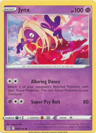 Jynx (Pokemon Sword & Shield: Lost Origin)