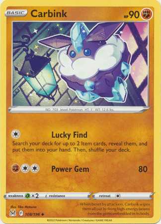 Carbink (Pokemon Sword & Shield: Lost Origin)