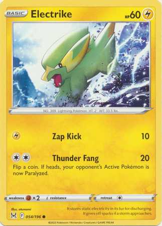 Electrike (Pokemon Sword & Shield: Lost Origin)