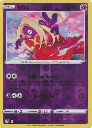 Jynx - Reverse Foil (Pokemon Sword & Shield: Lost Origin)