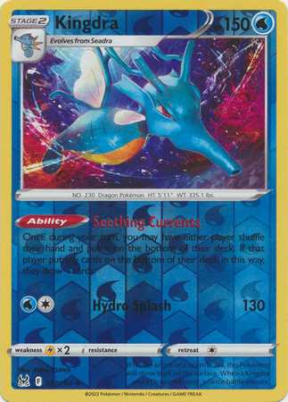 Kingdra - Reverse Foil (Pokemon Sword & Shield: Lost Origin)