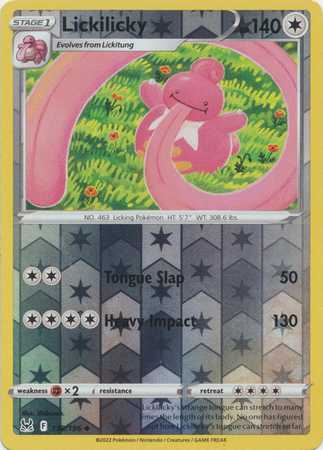 Lickilicky - Reverse Foil (Pokemon Sword & Shield: Lost Origin)