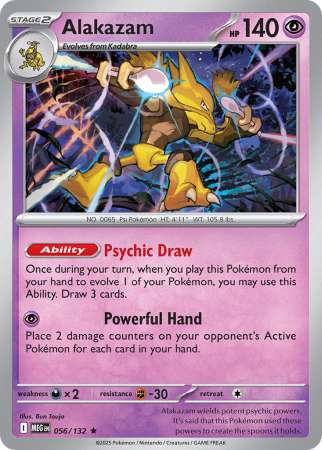 Alakazam (Pokemon Mega Evolution: Base Set)