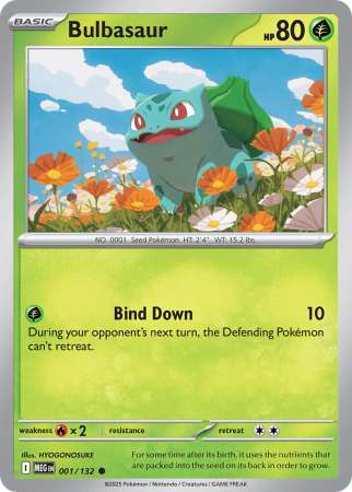 Bulbasaur (Pokemon Mega Evolution: Base Set)