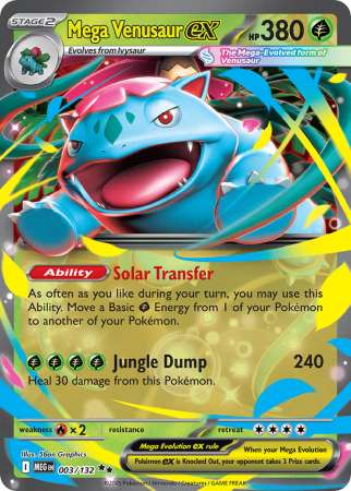 Mega Venusaur ex (Pokemon Mega Evolution: Base Set)
