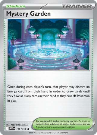 Mystery Garden (Pokemon Mega Evolution: Base Set)