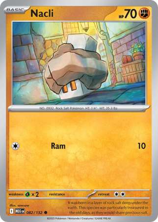 Nacli (Pokemon Mega Evolution: Base Set)