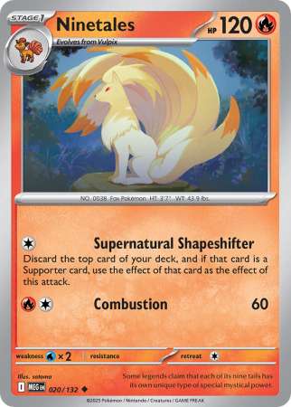 Ninetales (Pokemon Mega Evolution: Base Set)