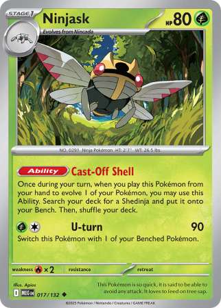 Ninjask (Pokemon Mega Evolution: Base Set)