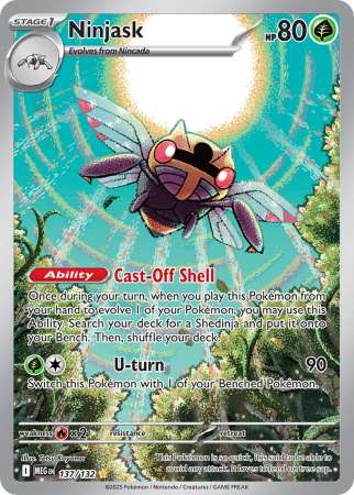 Ninjask (Pokemon Mega Evolution: Base Set)