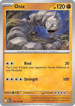 Onix (Pokemon Mega Evolution: Base Set)