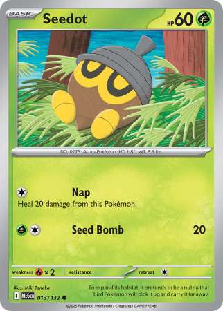 Seedot (Pokemon Mega Evolution: Base Set)