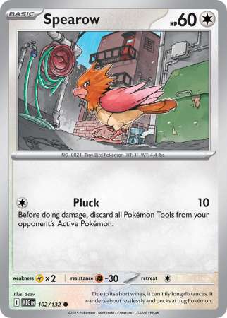 Spearow (Pokemon Mega Evolution: Base Set)